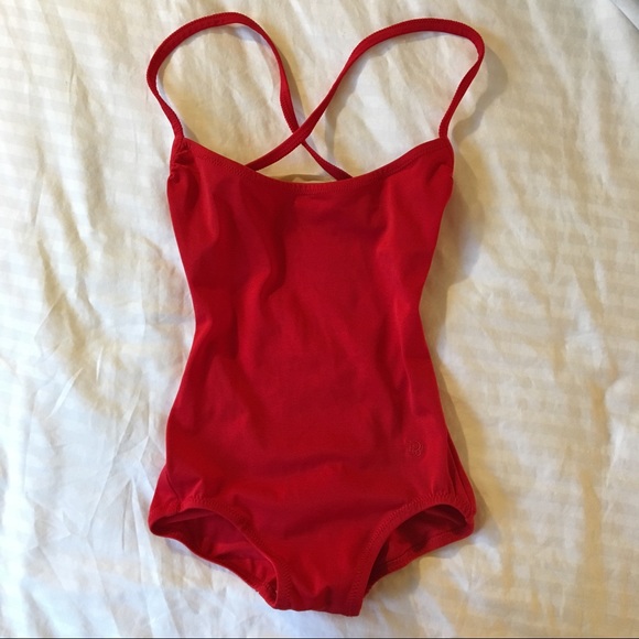 red dior swimsuit